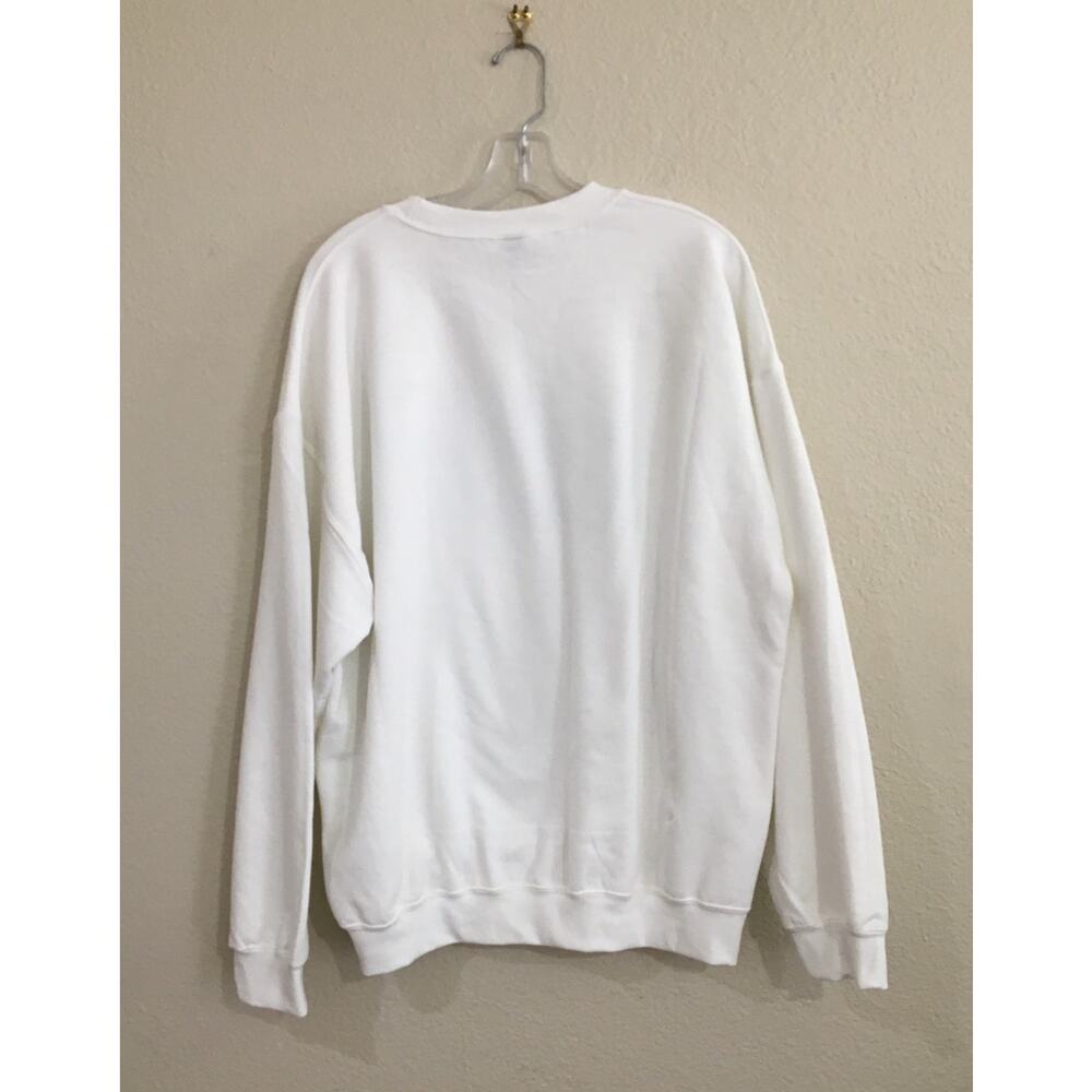 Heavily Meditated Sweatshirt, Yoga Sweatshirt, Gildan Unisex Sweatshirt, Size XL - Picture 2 of 5